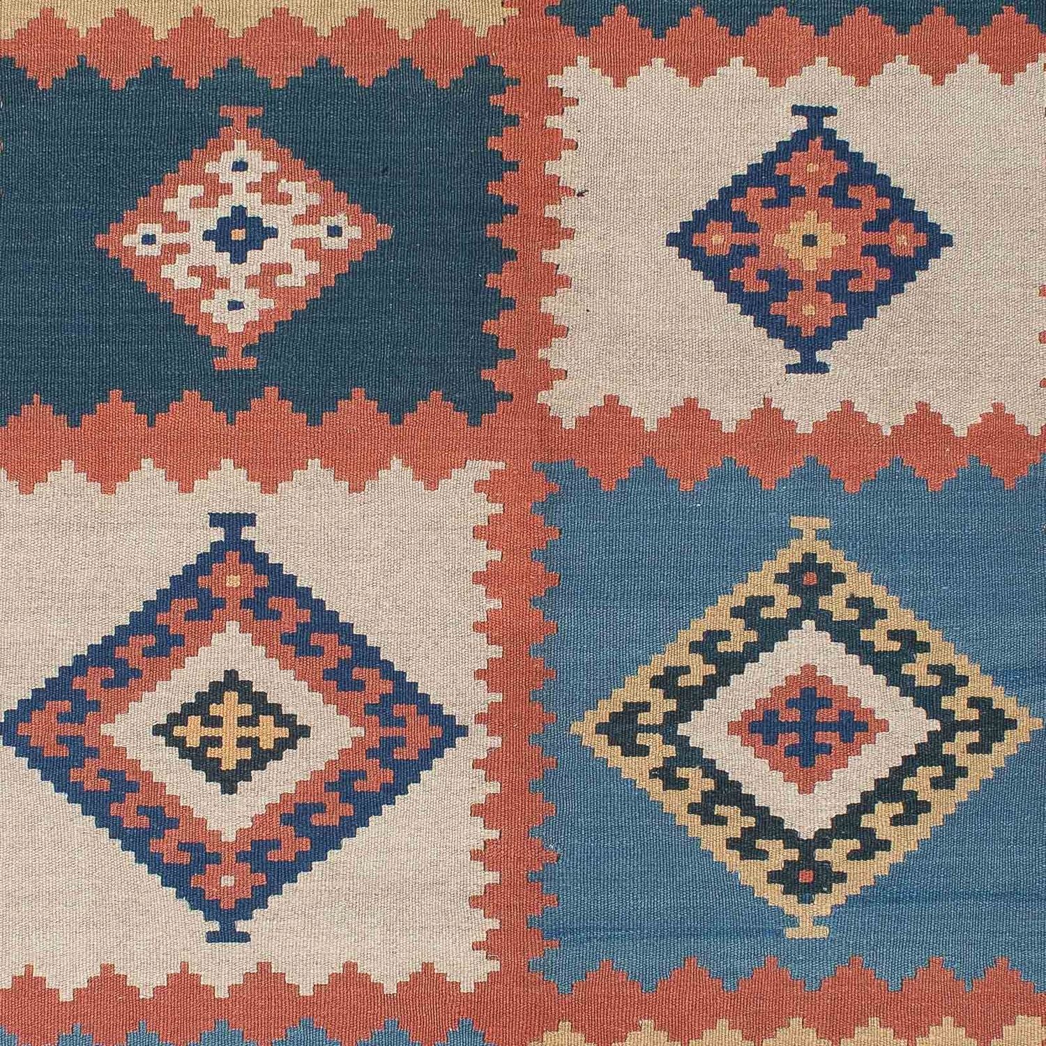 Kelim Teppich - Oriental 216 x 161 cm - mehrfarbig - Image 2