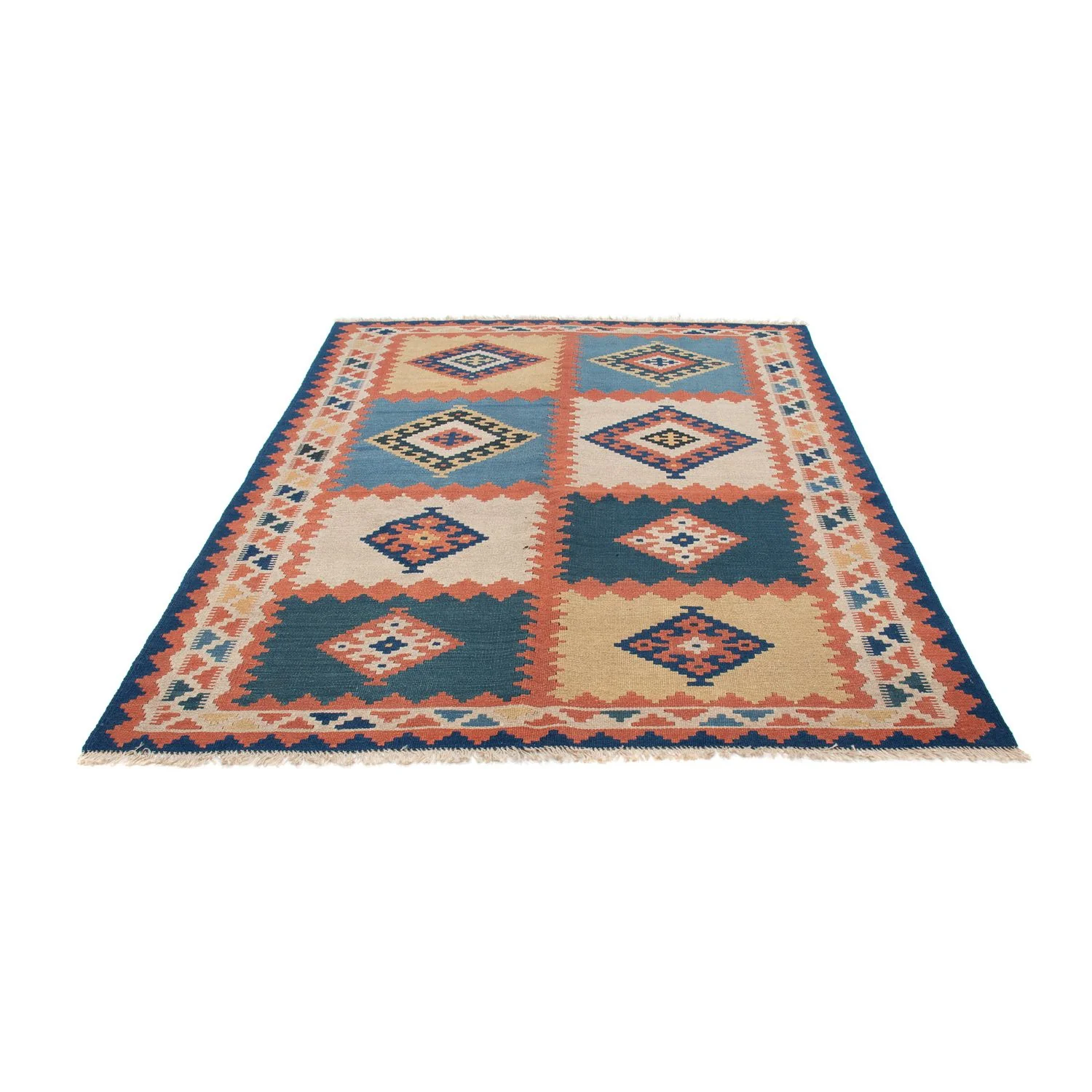 Kelim Teppich - Oriental 216 x 161 cm - mehrfarbig - Image 5