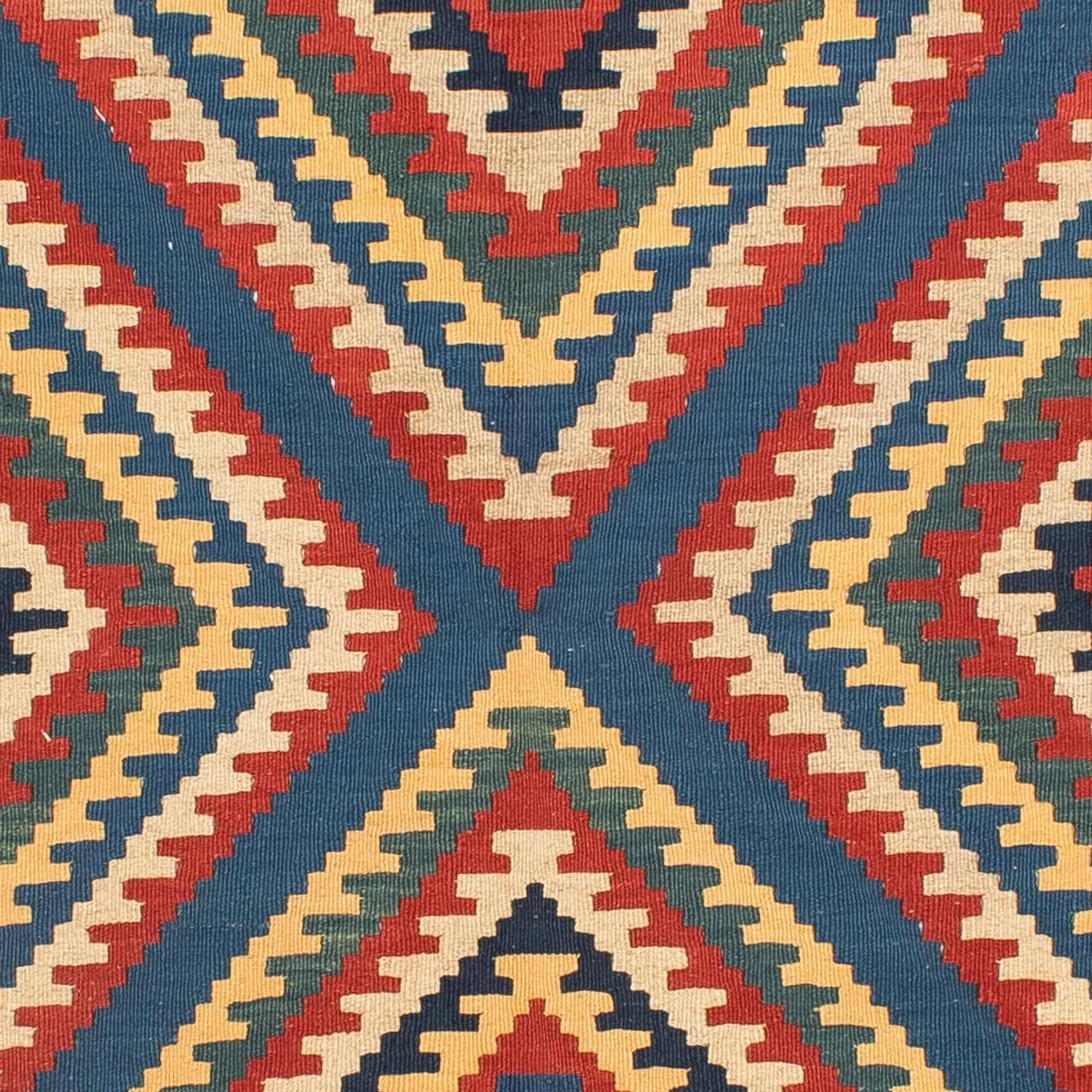 Kelim Teppich - Oriental 217 x 153 cm - mehrfarbig - Image 2