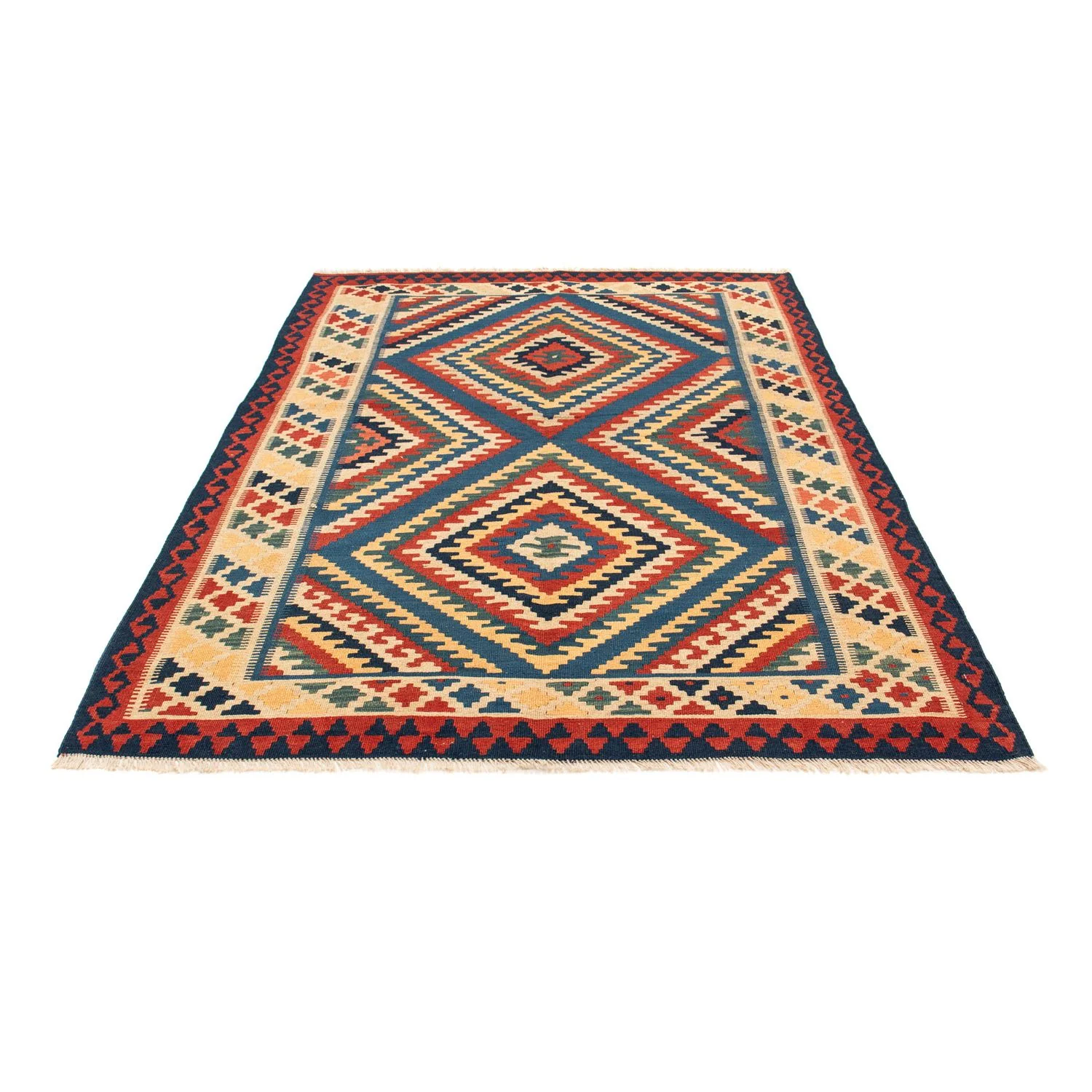 Kelim Teppich - Oriental 217 x 153 cm - mehrfarbig - Image 5