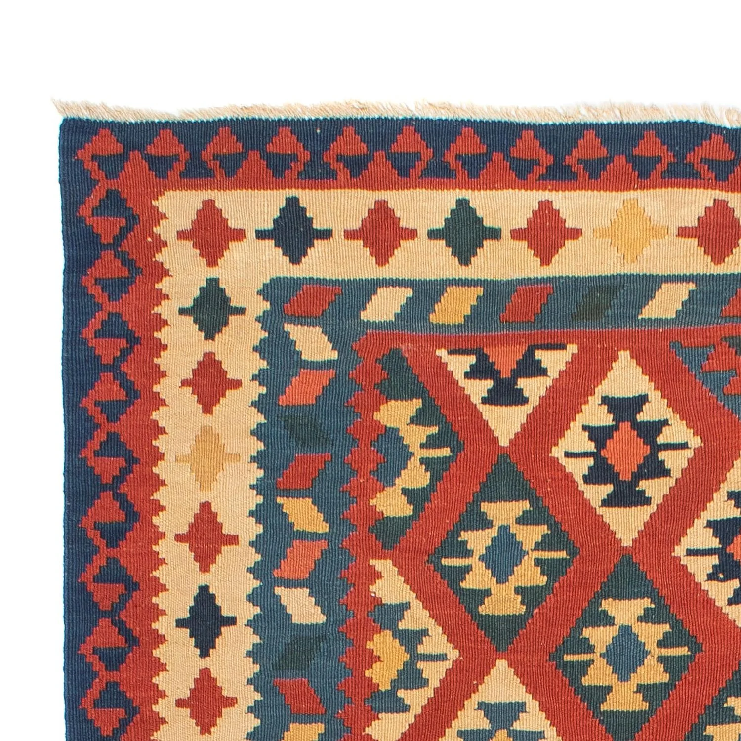 Kelim Teppich - Oriental 221 x 152 cm - mehrfarbig - Image 3