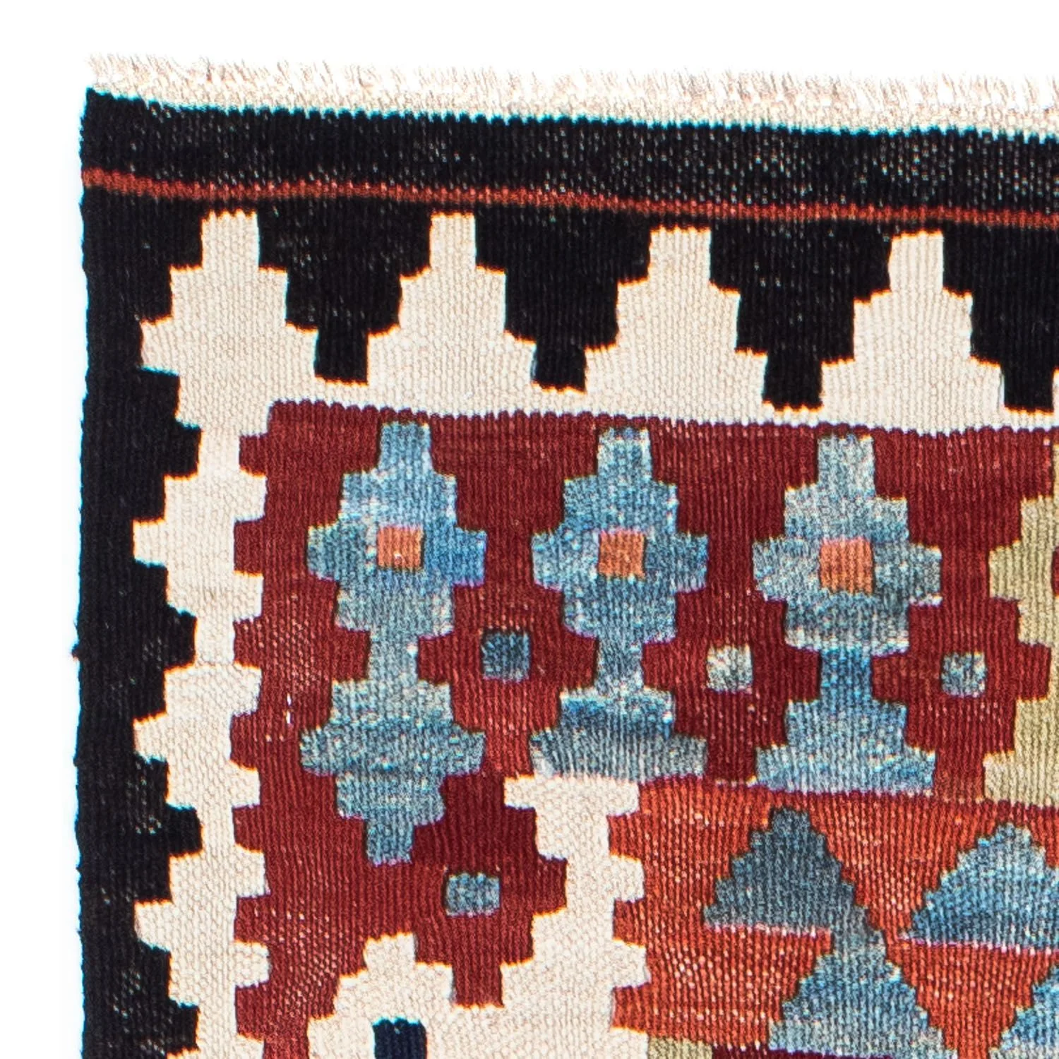 Kelim Teppich - Oriental 222 x 100 cm - mehrfarbig - Image 3