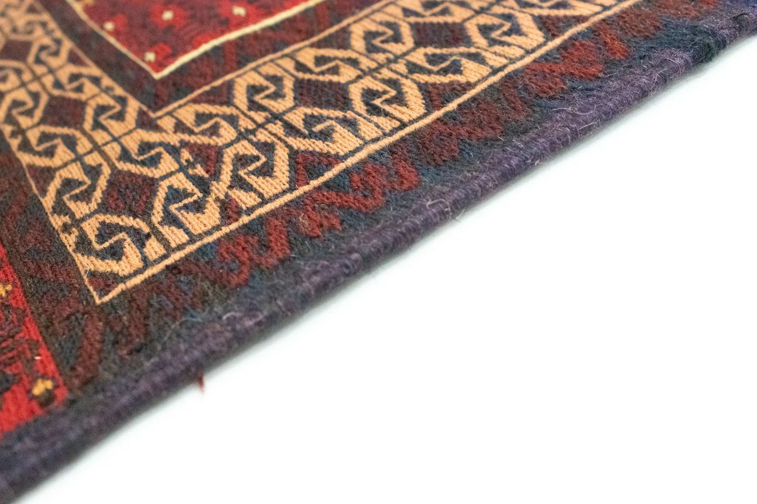 Kelim Afghan Teppich 222x85cm - Image 3
