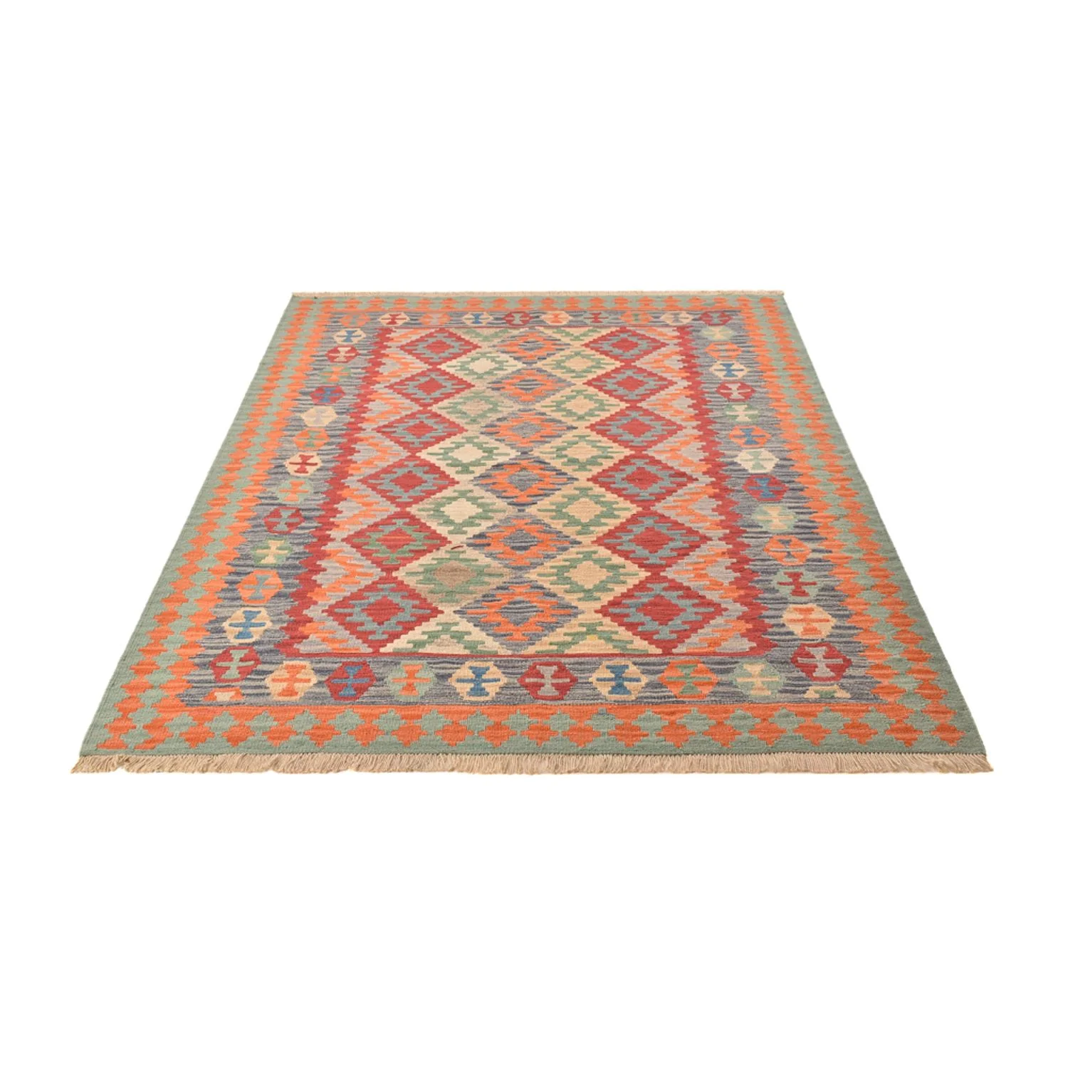 Kelim Teppich - Oriental - 229 x 175 cm - mehrfarbig - Image 5