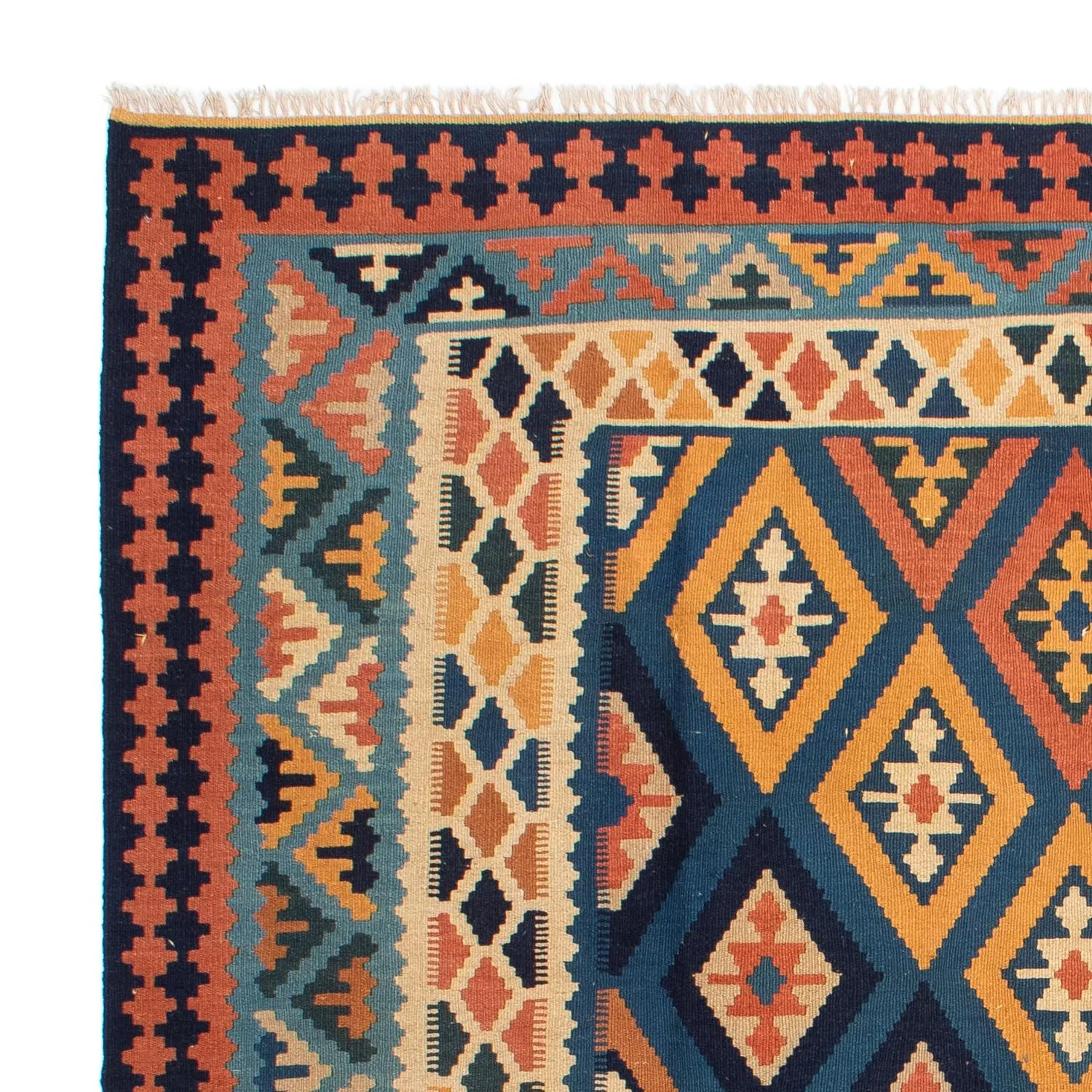 Kelim Teppich - Oriental 230 x 212 cm - mehrfarbig - Image 3