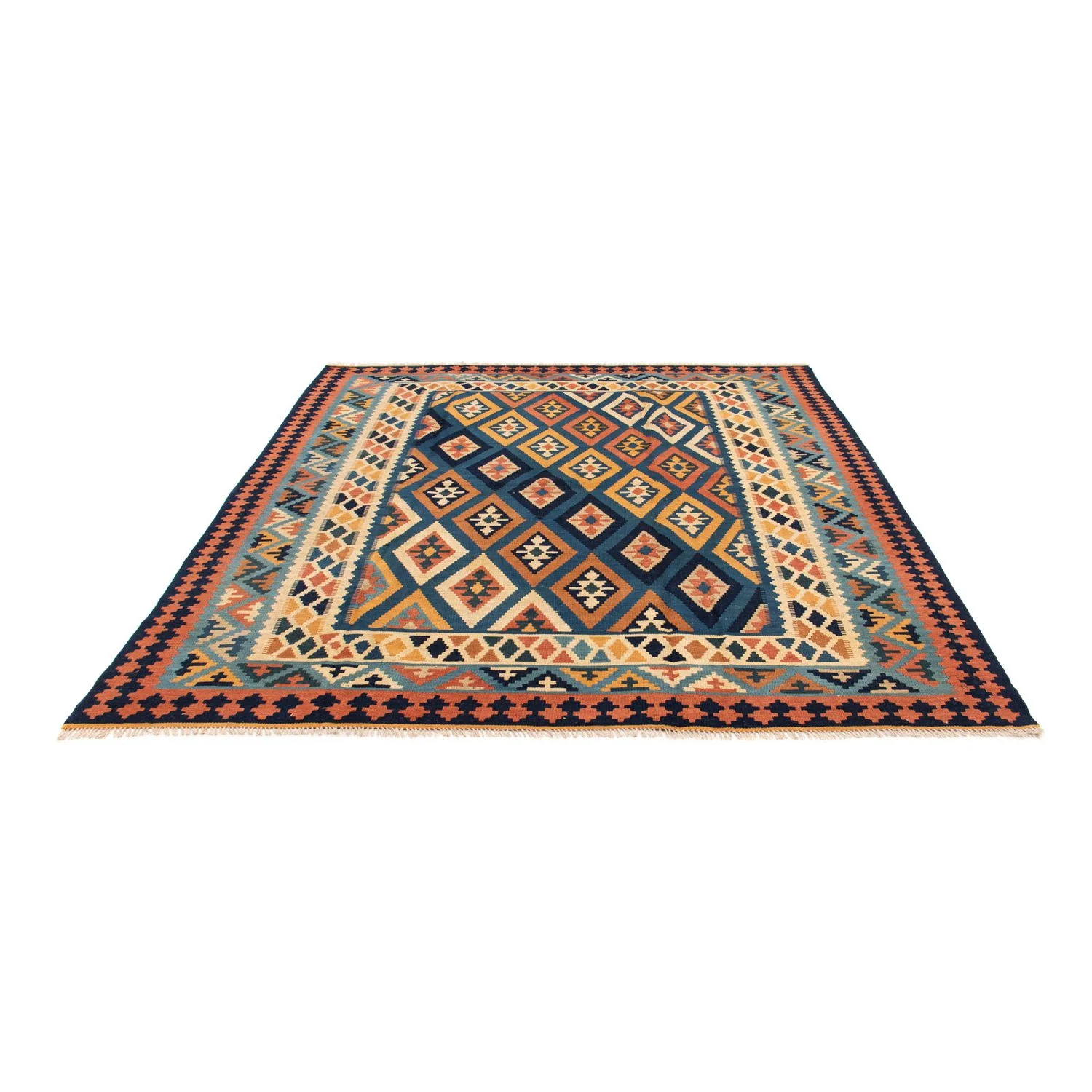 Kelim Teppich - Oriental 230 x 212 cm - mehrfarbig - Image 5