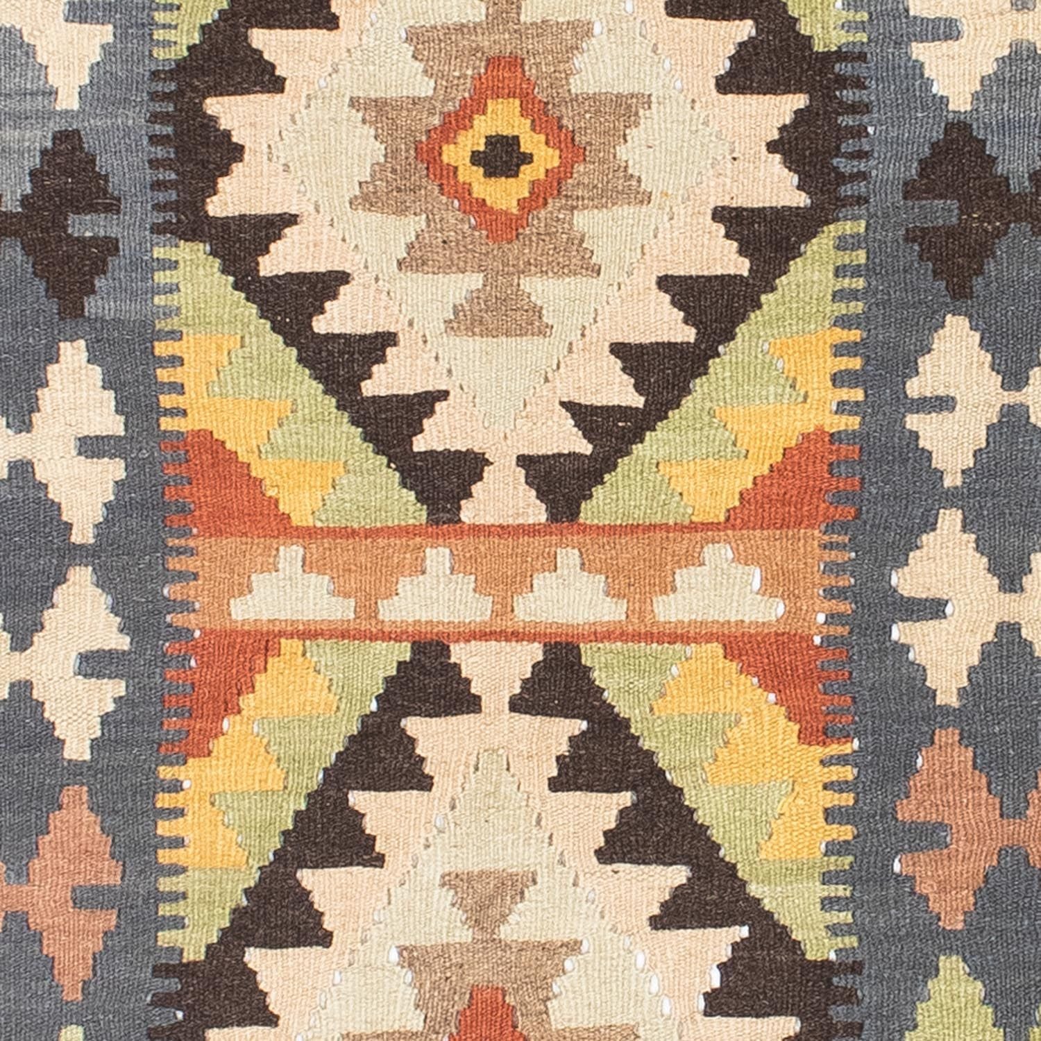 Kelim Teppich - Oriental 230 x 69 cm - beige - Image 2