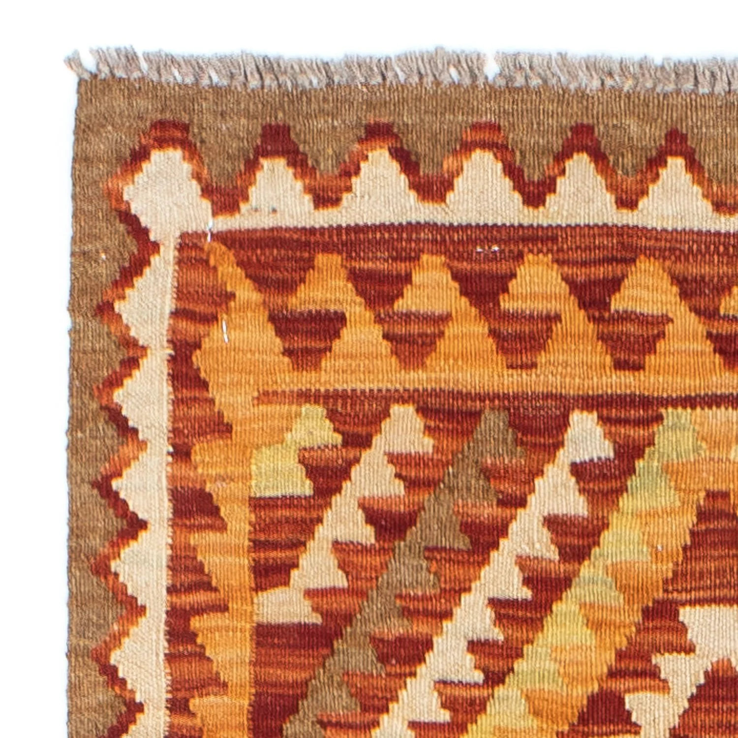 Kelim Teppich - Oriental 231 x 62 cm - braun - Image 3