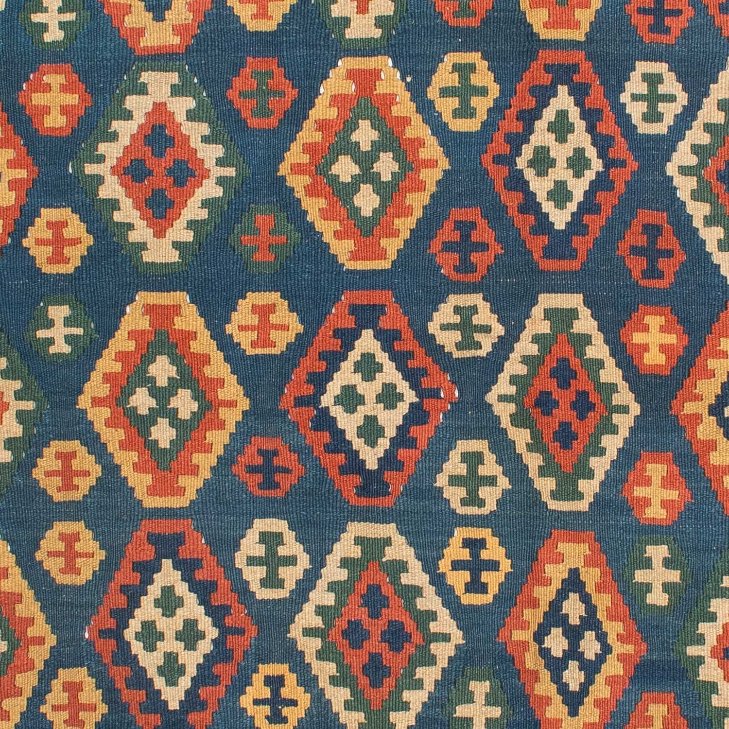 Kelim Teppich - Oriental 232 x 194 cm - blau - Image 2