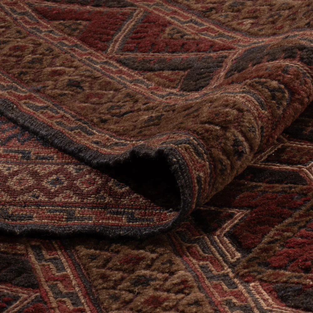Kelim Afghan Teppich 239x199cm - Image 4
