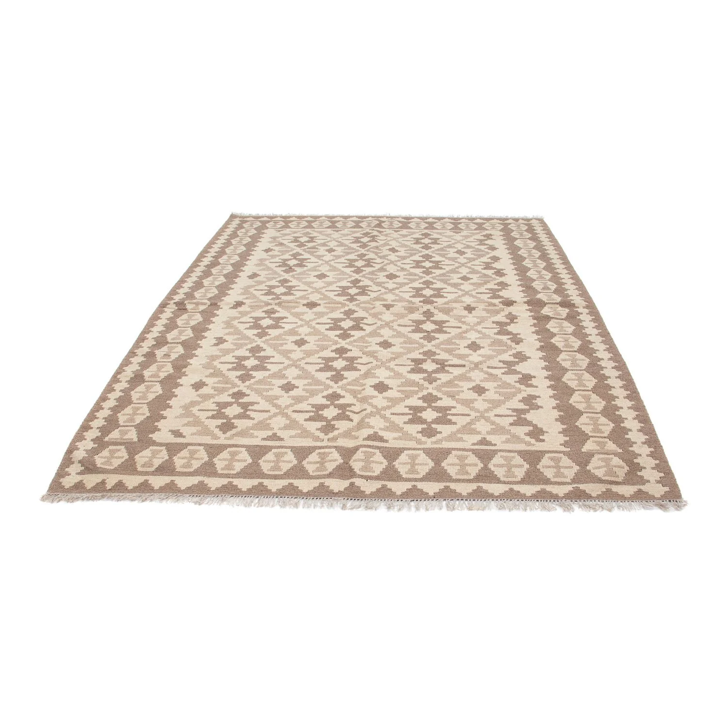 Kelim Teppich - Oriental 240 x 173 cm - beige - Image 5