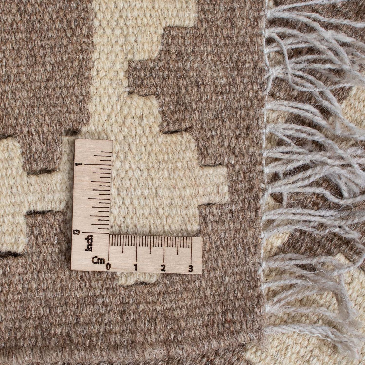 Kelim Teppich - Oriental 240 x 173 cm - beige - Image 6