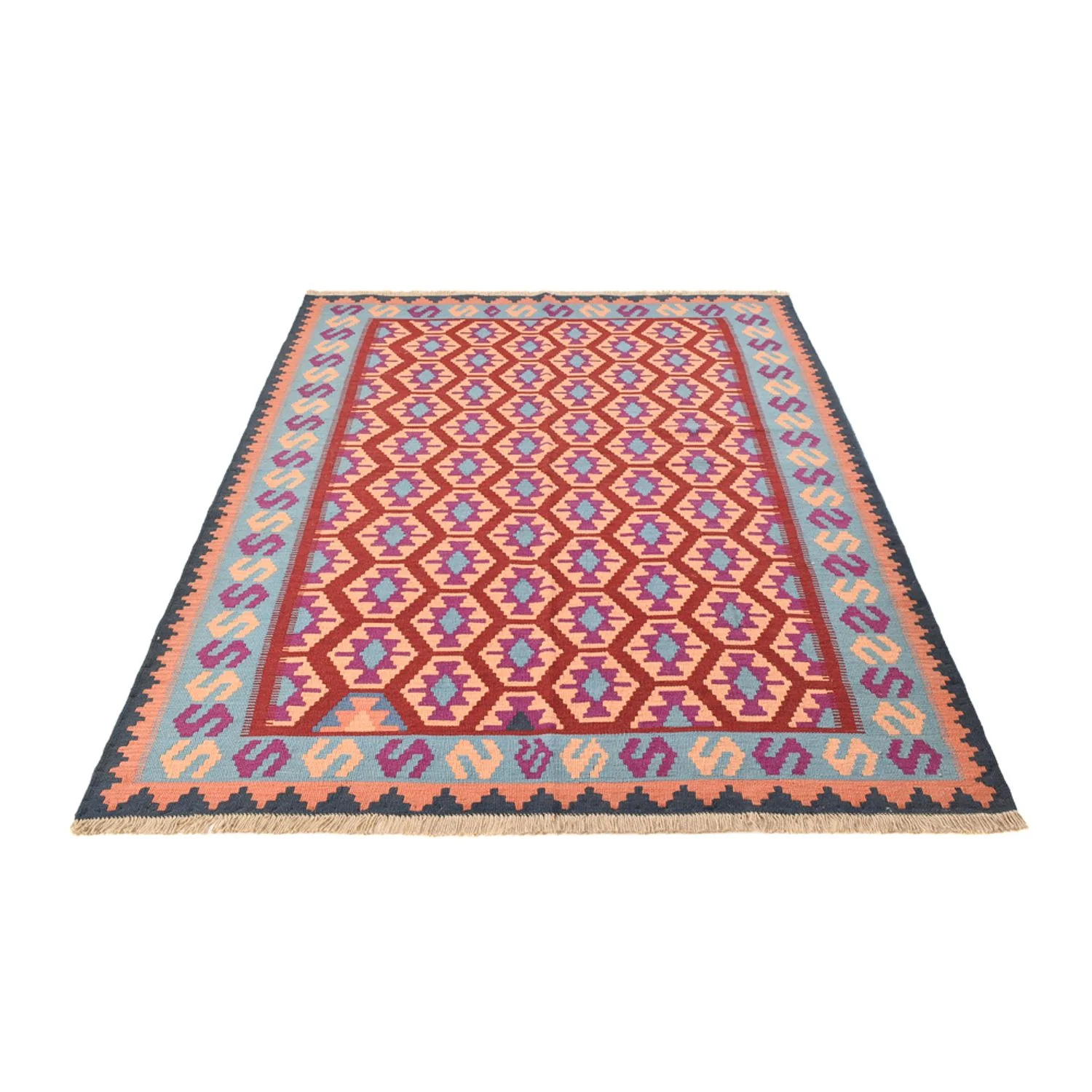 Kelim Fars Teppich 244x166cm - Image 5