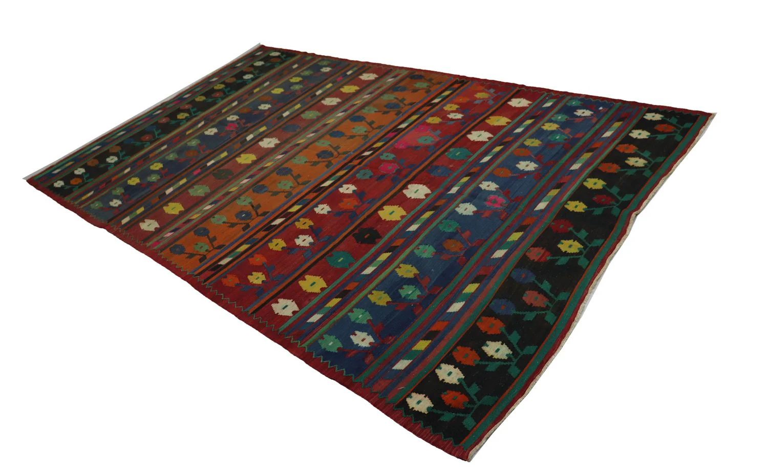 Kelim Teppich - Oriental 244 x 174 cm - mehrfarbig - Image 5