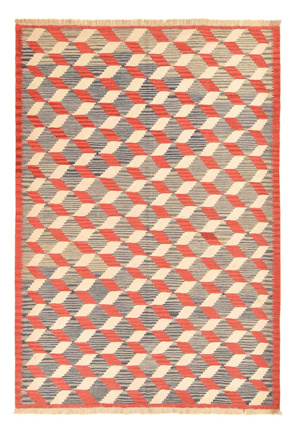 Kelim Teppich - Oriental - 246 x 174 cm - mehrfarbig
