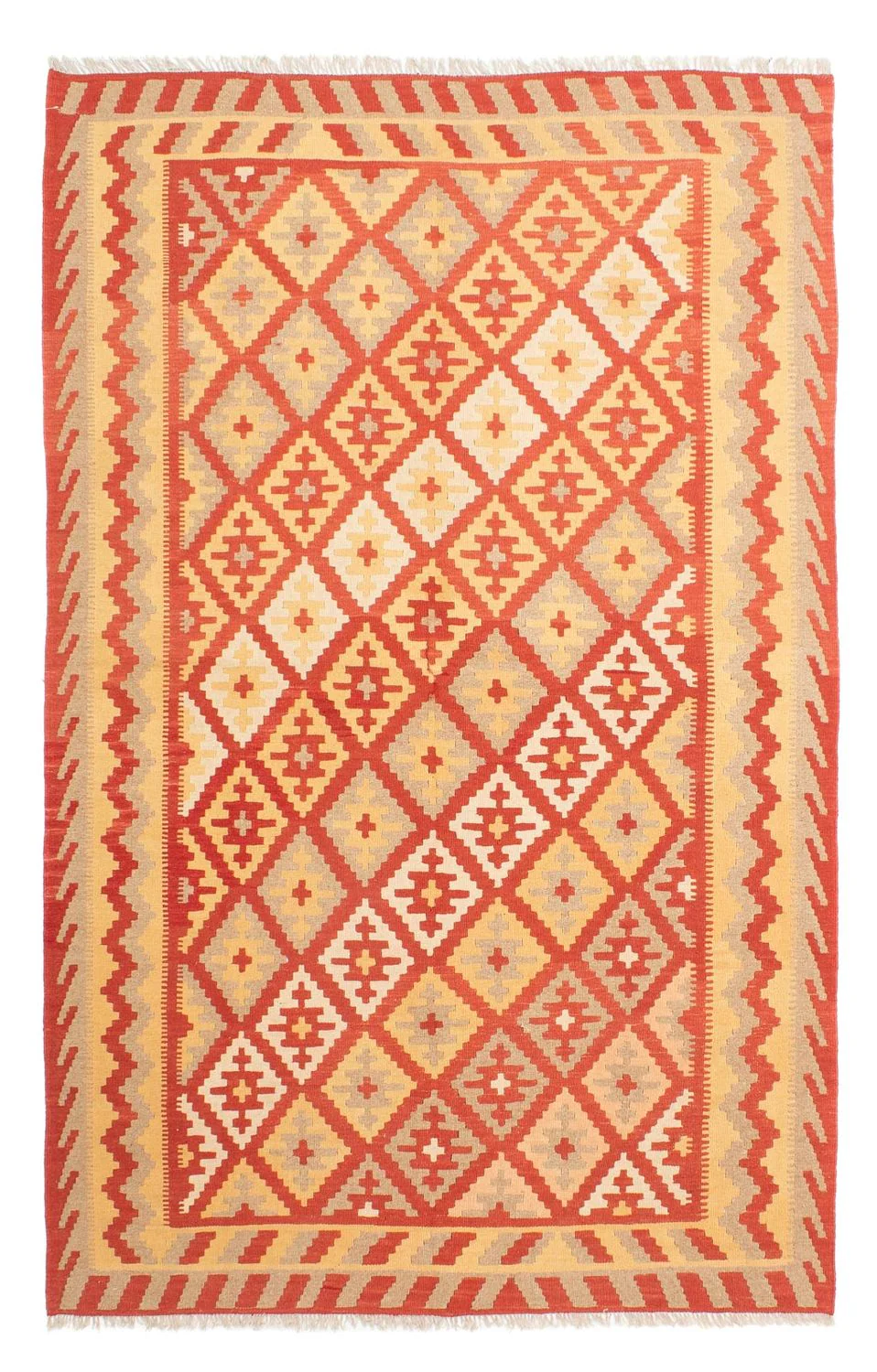 Kelim Teppich - Oriental 252 x 165 cm - mehrfarbig