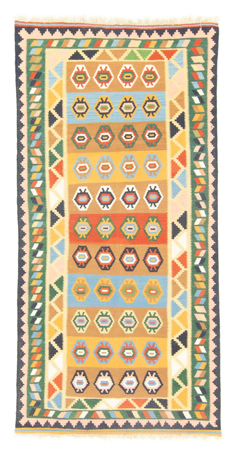 Kelim Fars Teppich 256x128cm
