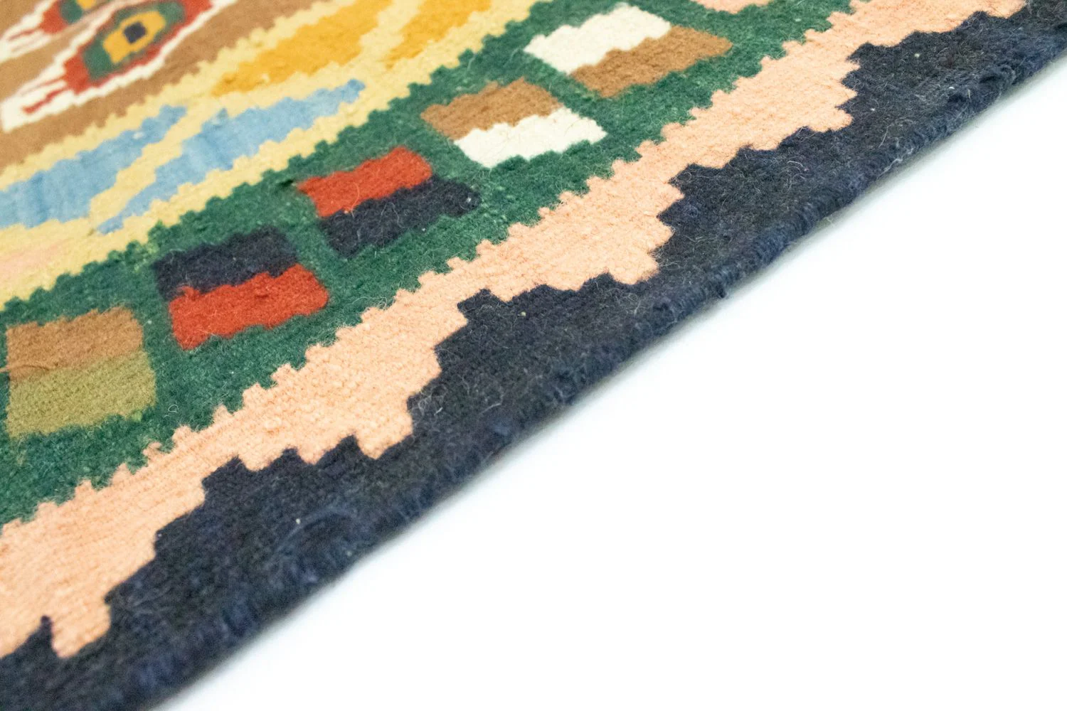 Kelim Fars Teppich 256x128cm - Image 2