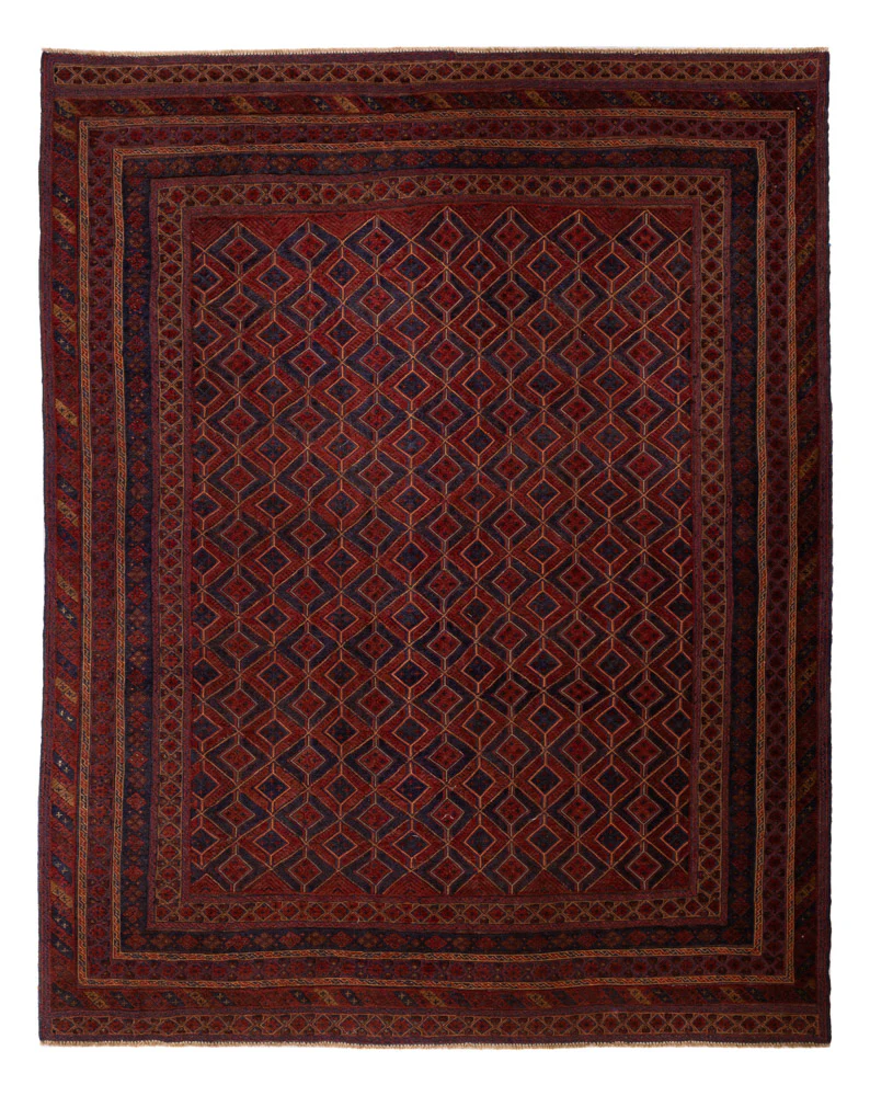 Kelim Afghan Teppich 273x218cm