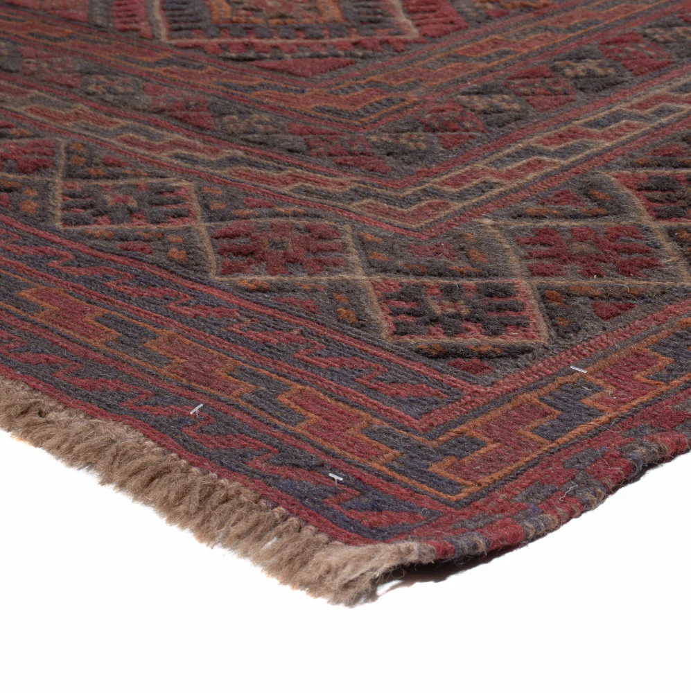 Kelim Afghan Teppich 275x201cm - Image 4