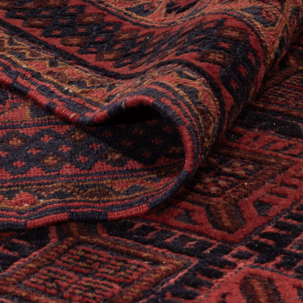 Kelim Afghan Teppich 275x214cm - Image 4