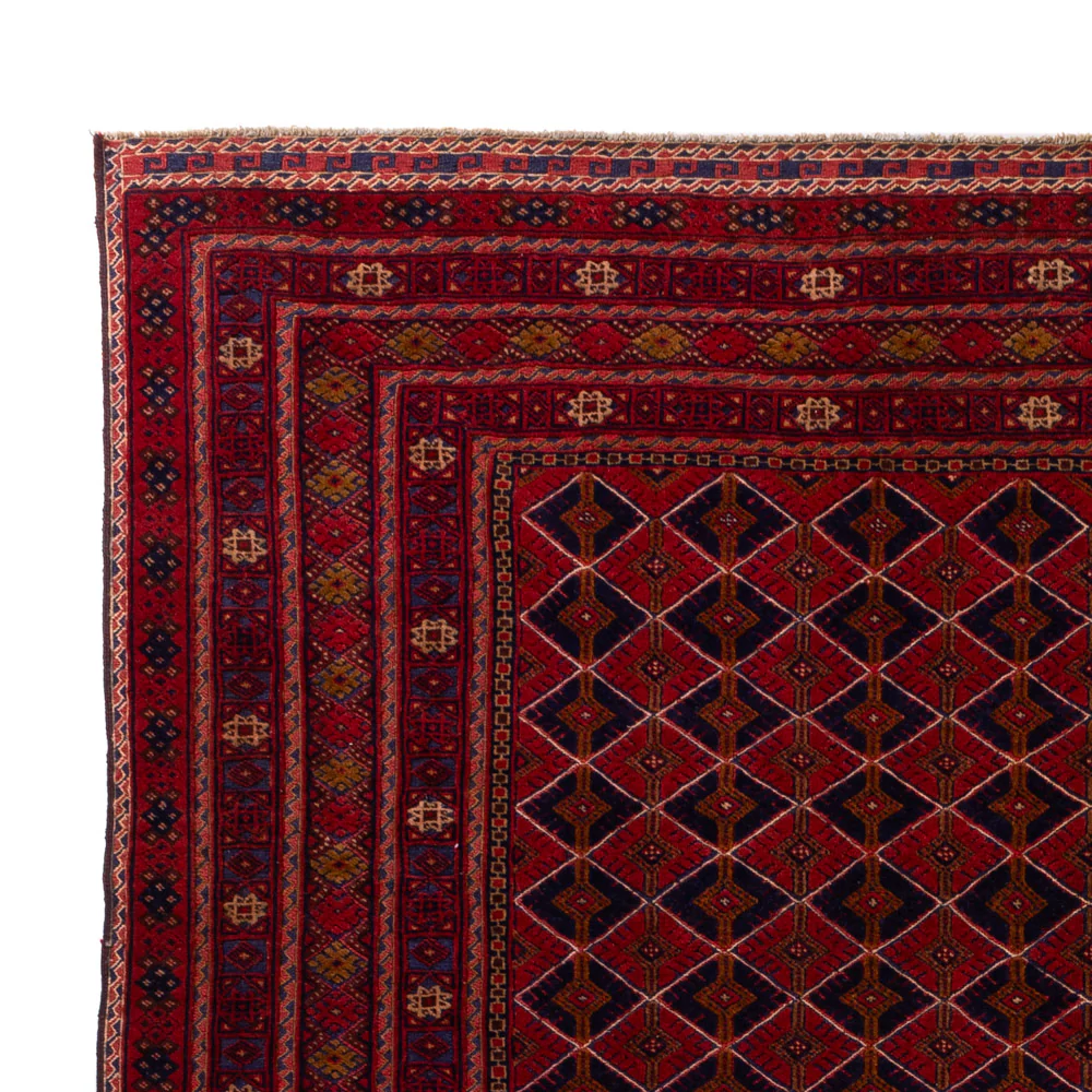 Kelim Afghan Teppich 277x201cm - Image 3