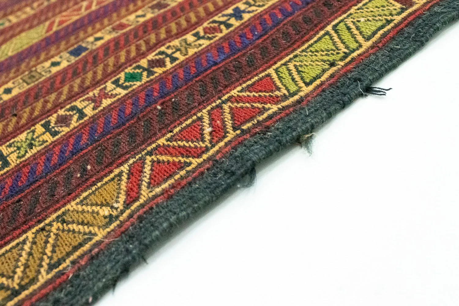 Kelim Afghan Teppich 278x195cm - Image 3