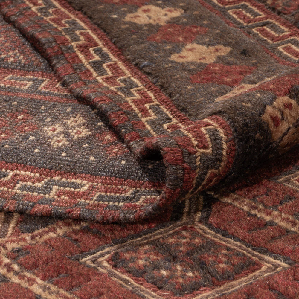 Kelim Afghan Teppich 281x198cm - Image 4