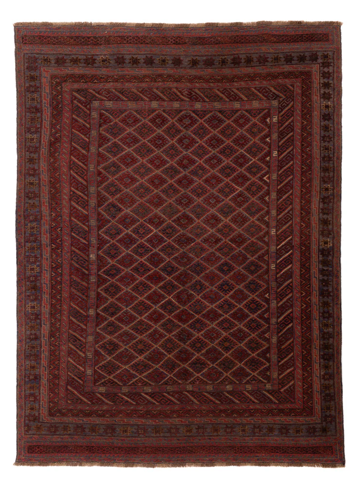 Kelim Afghan Teppich 284x207cm