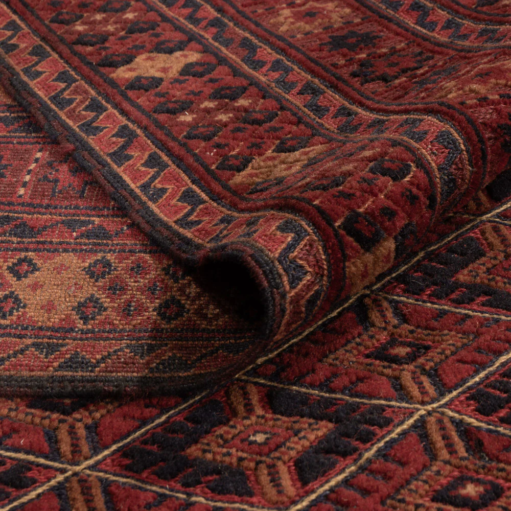 Kelim Afghan Teppich 292x195cm - Image 4