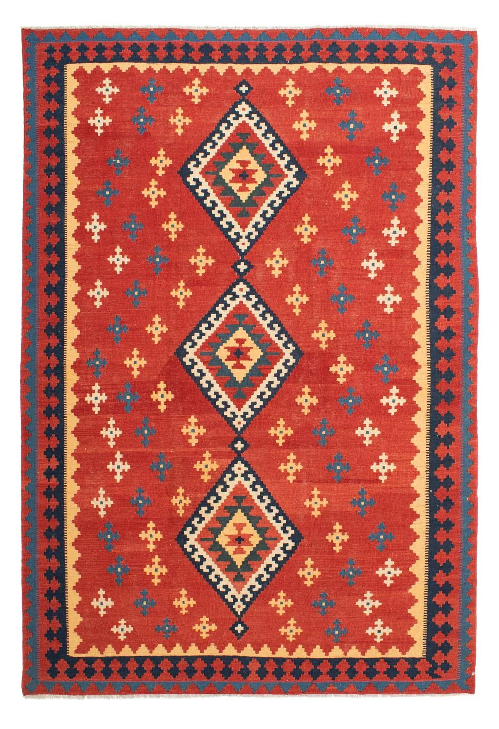 Kelim Teppich - Oriental 300 x 210 cm - rost