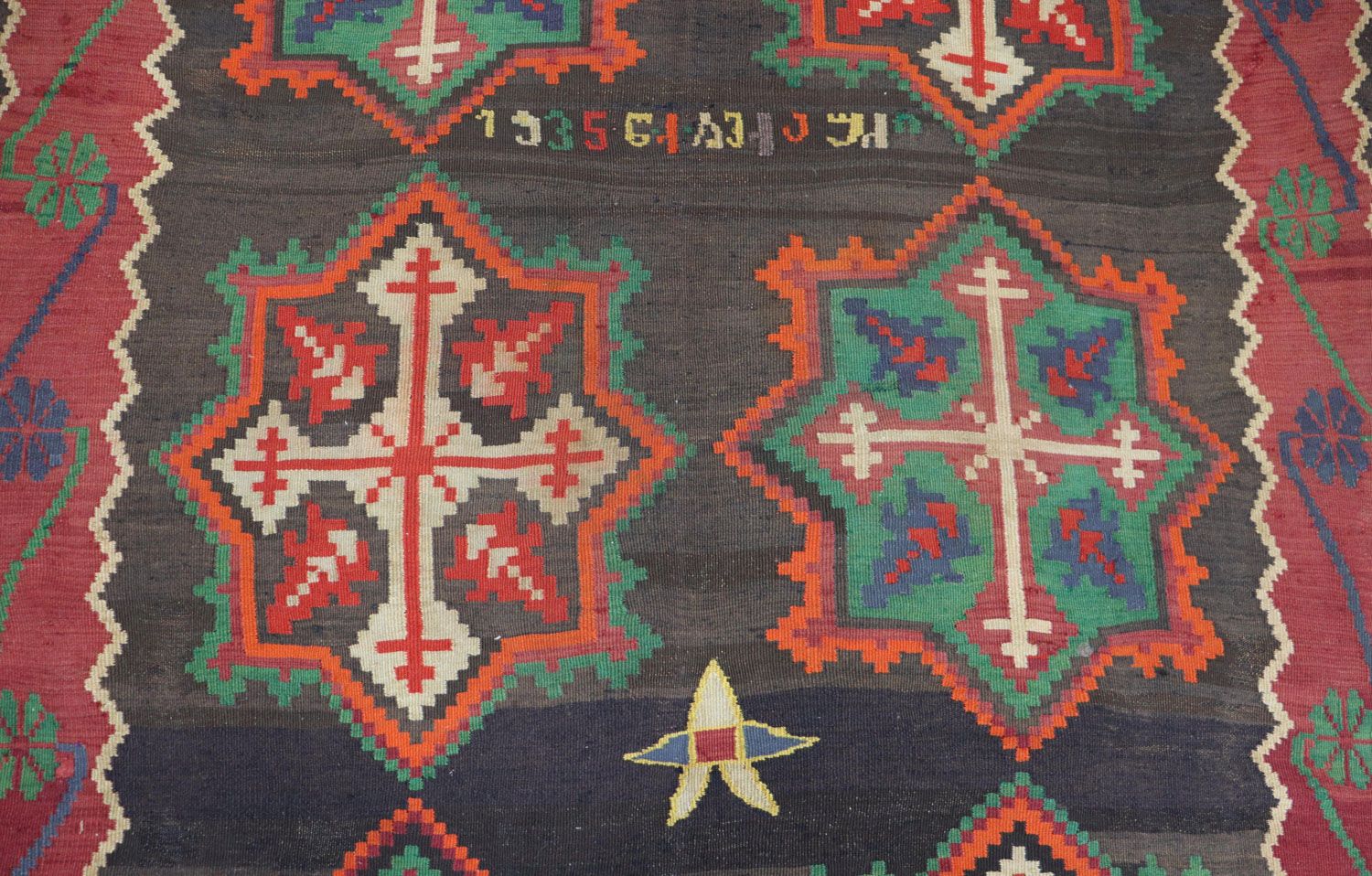 Kelim Teppich - Oriental 303 x 158 cm - blau - Image 2