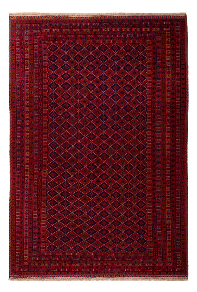 Kelim Afghan Teppich 303x201cm