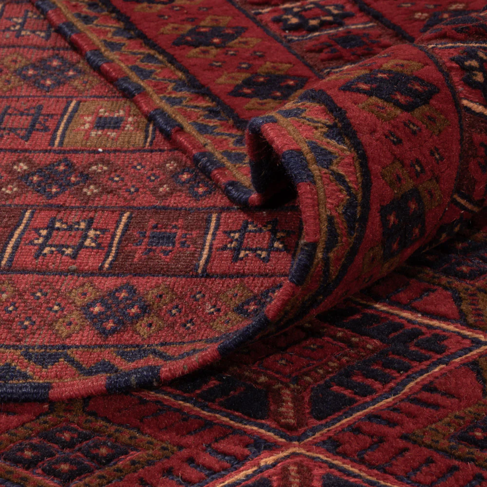 Kelim Afghan Teppich 303x201cm - Image 4