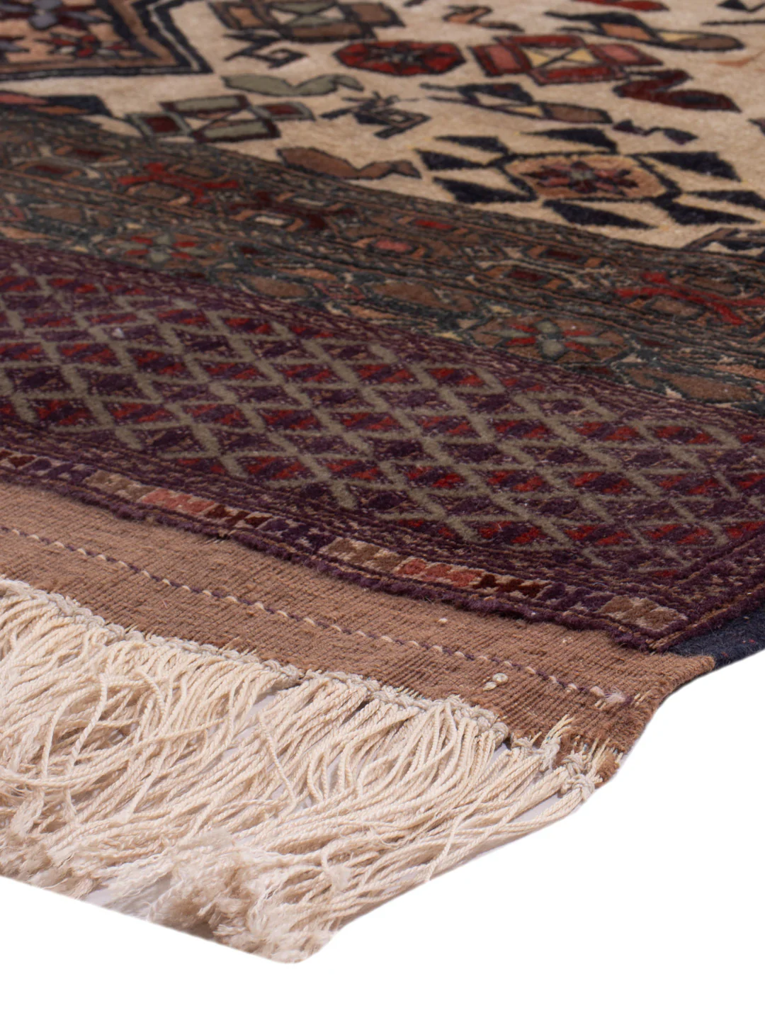 Kelim Seide Teppich 304x90cm - Image 4