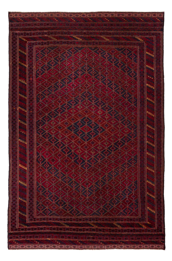 Kelim Afghan Teppich 314x200cm