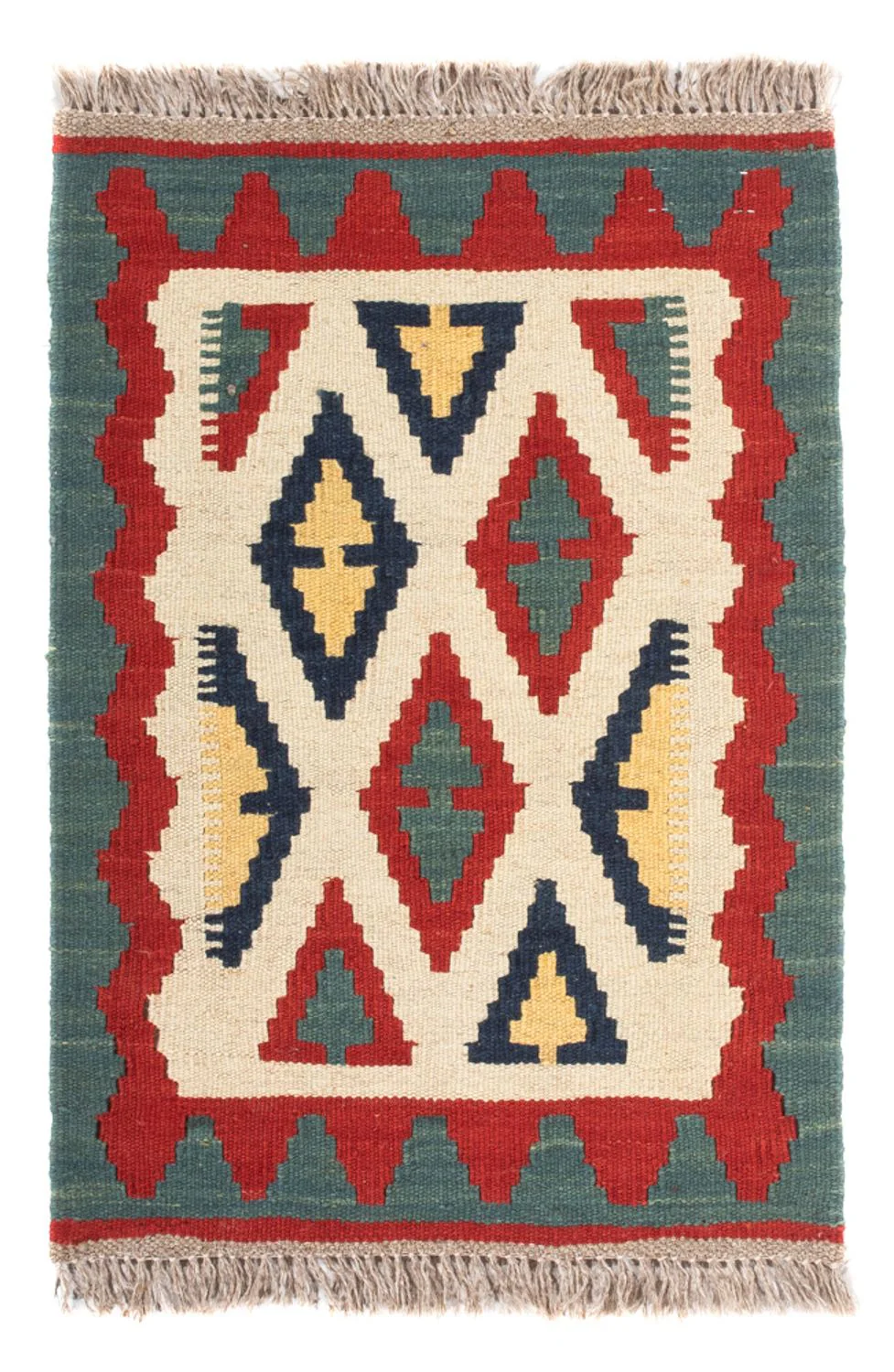 Kelim Fars Teppich 60x40cm