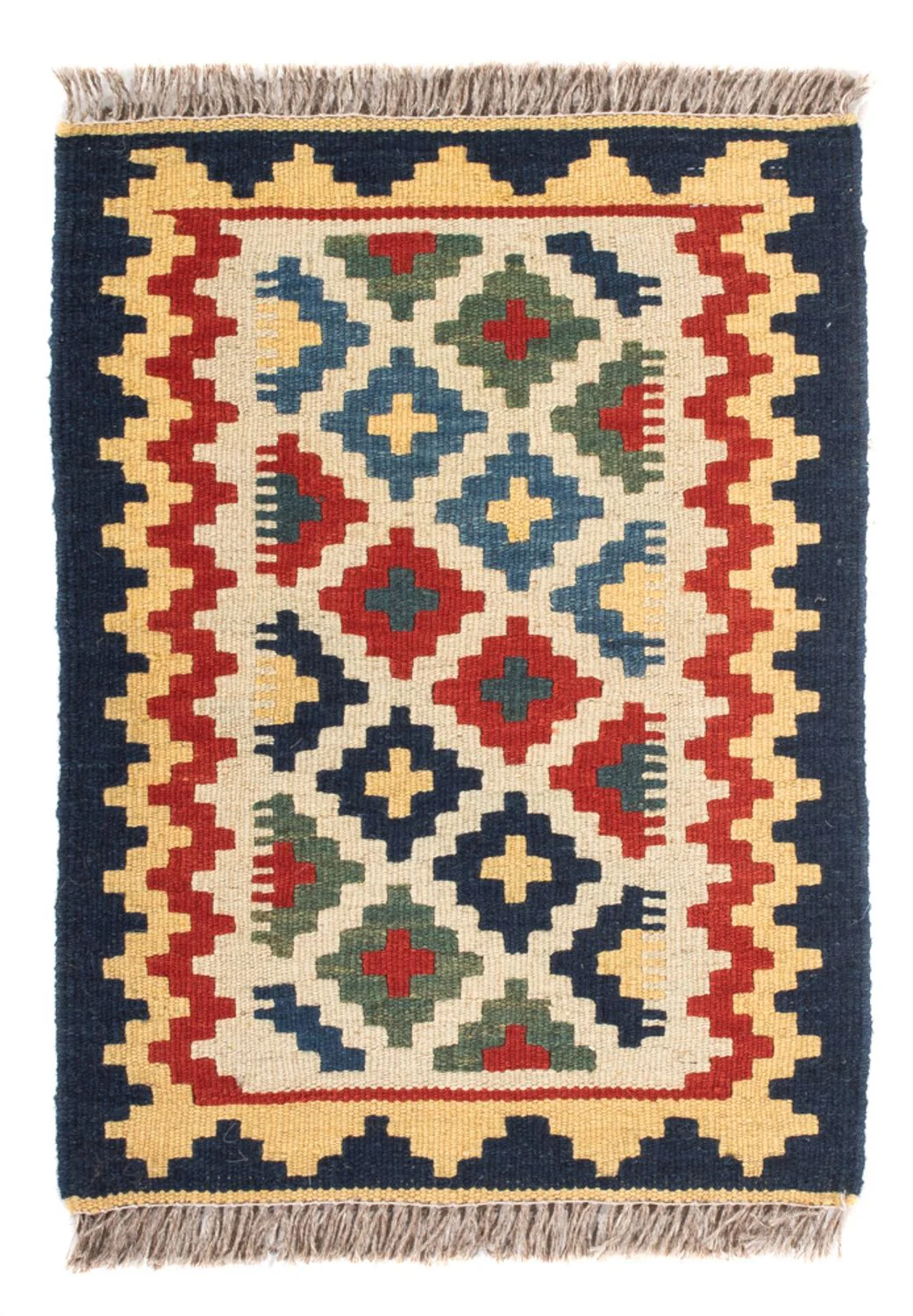 Kelim Fars Teppich 60x40cm