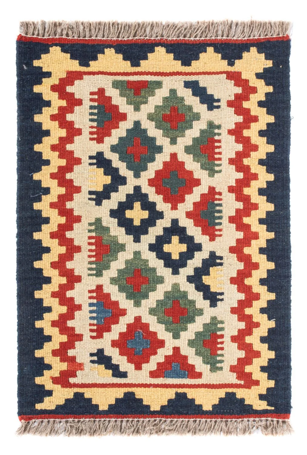 Kelim Fars Teppich 60x40cm
