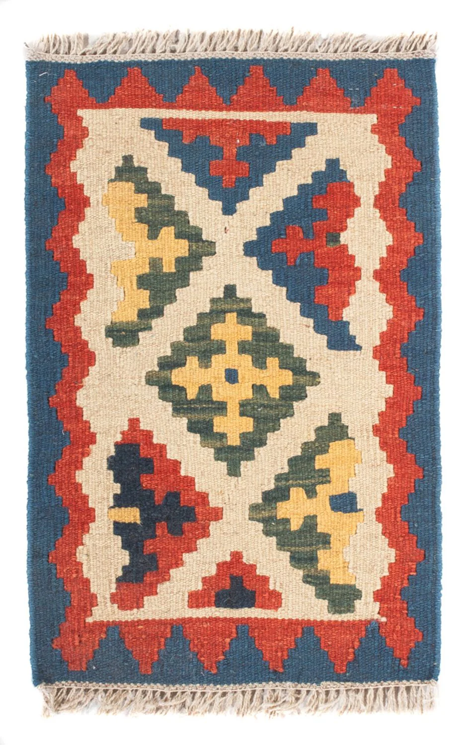 Kelim Fars Teppich 60x40cm