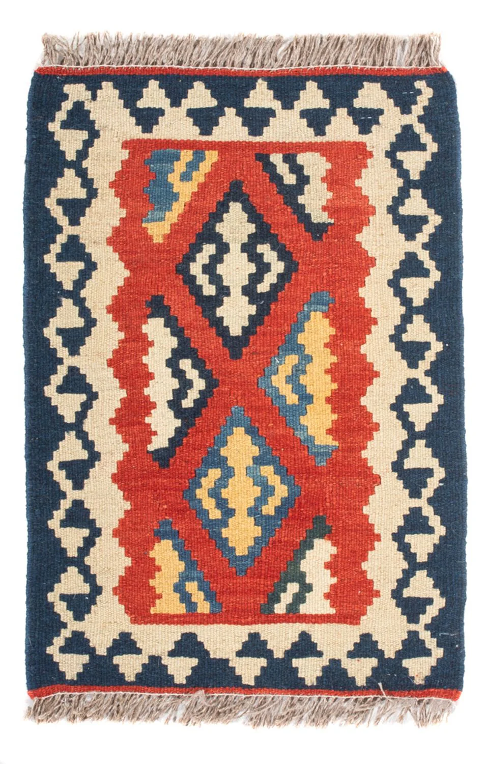 Kelim Fars Teppich 60x40cm