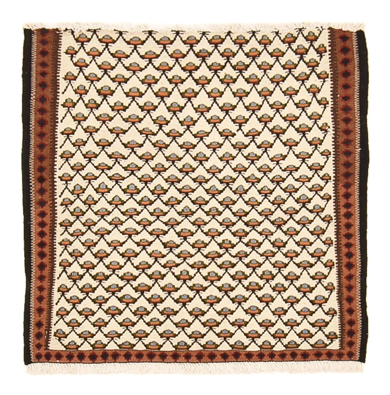 Kelim Fars Teppich 88x85cm