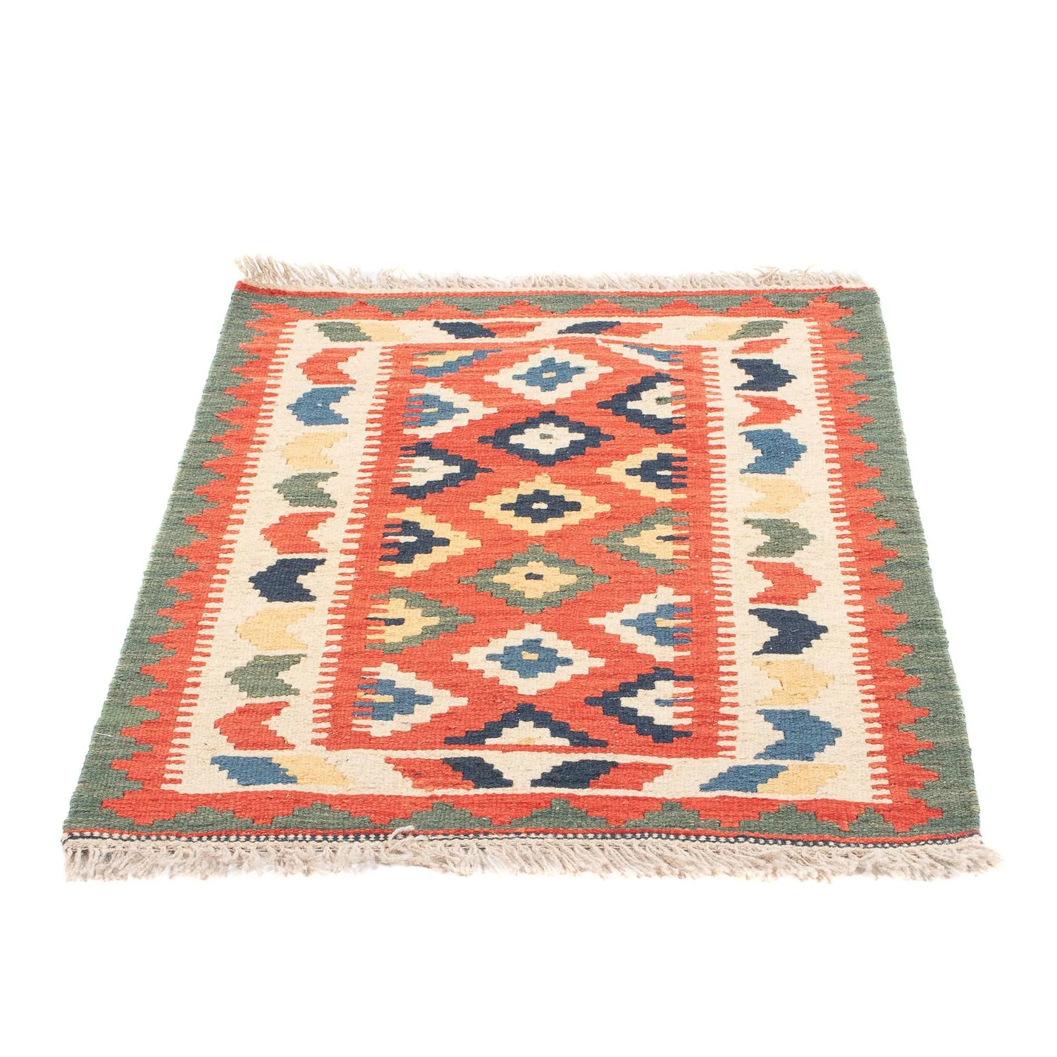 Kelim Teppich - Oriental - 97 x 66 cm - rot - Image 5