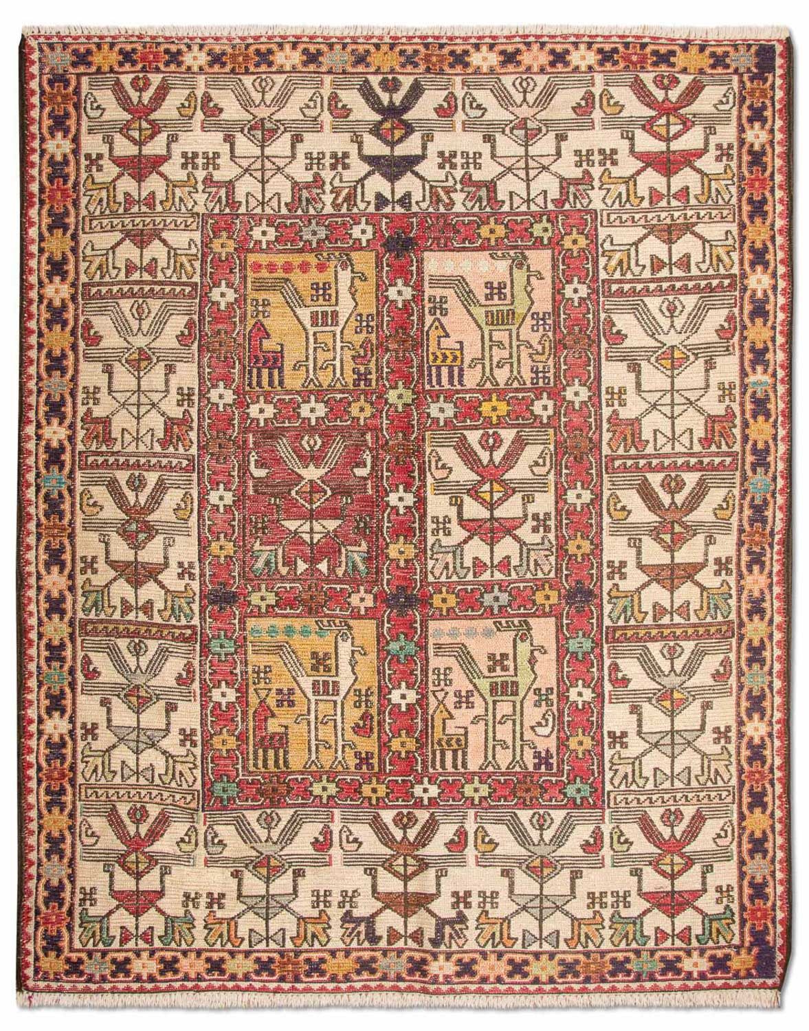 Kelim Seide Teppich 97x75cm