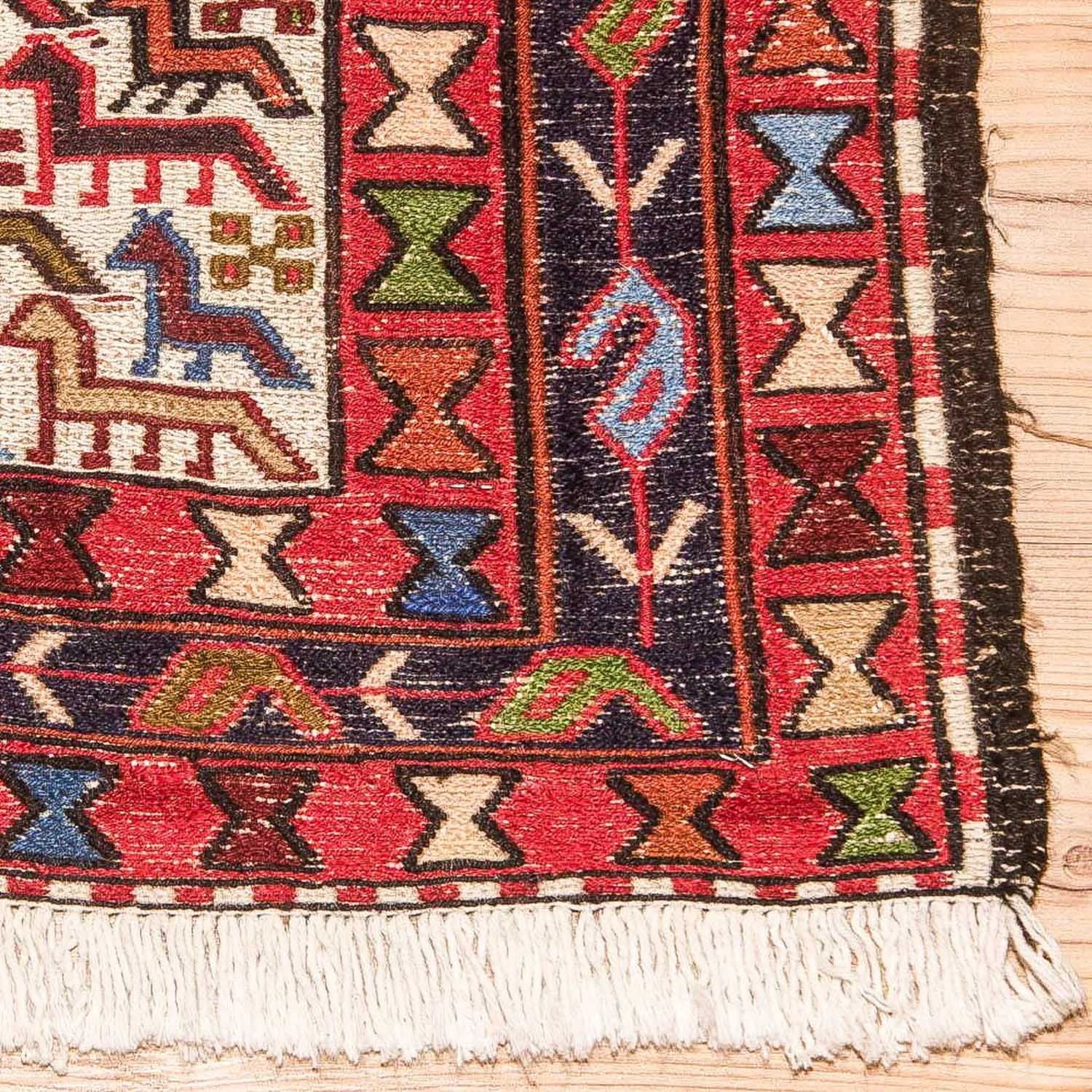 Kelim Seide Teppich 99x95cm - Image 3