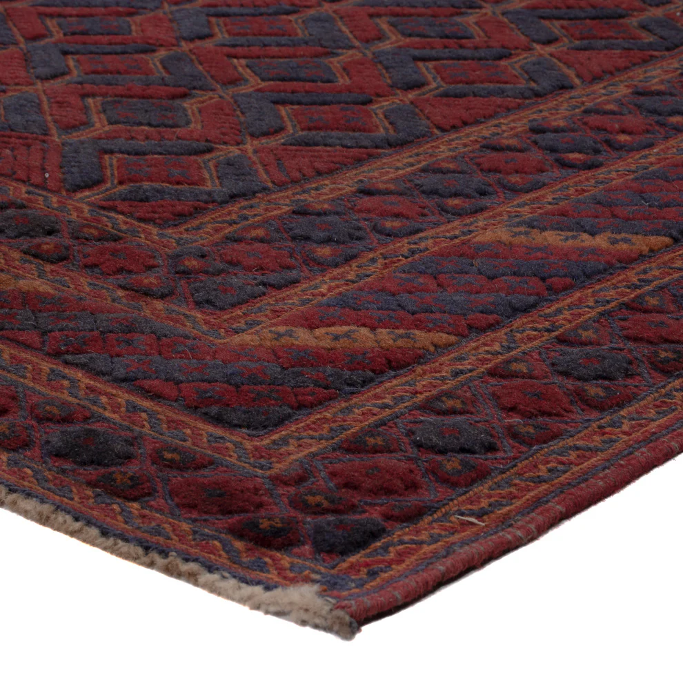Kelim Afghan Teppich 189x160cm - Image 4