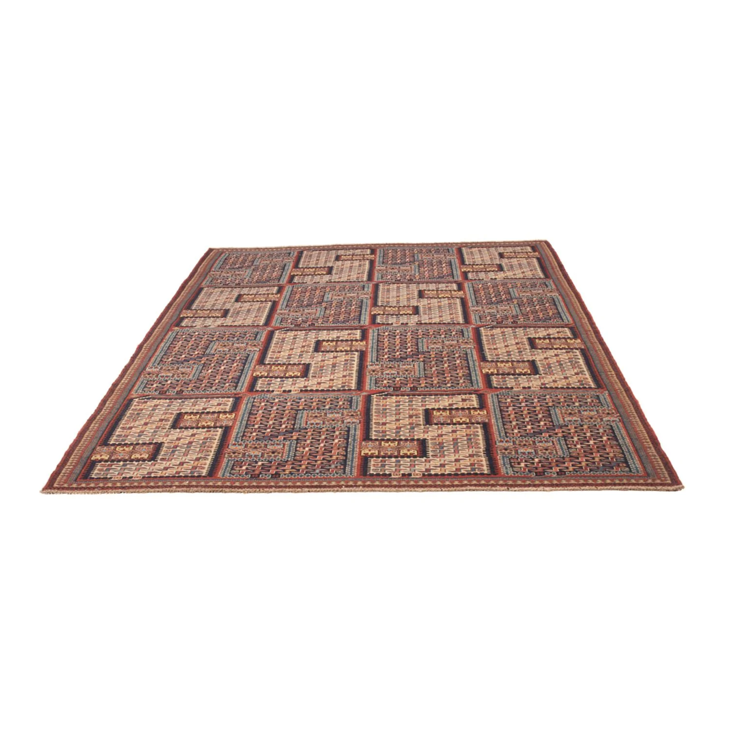Kelim Afghan Teppich 205x166cm - Image 5