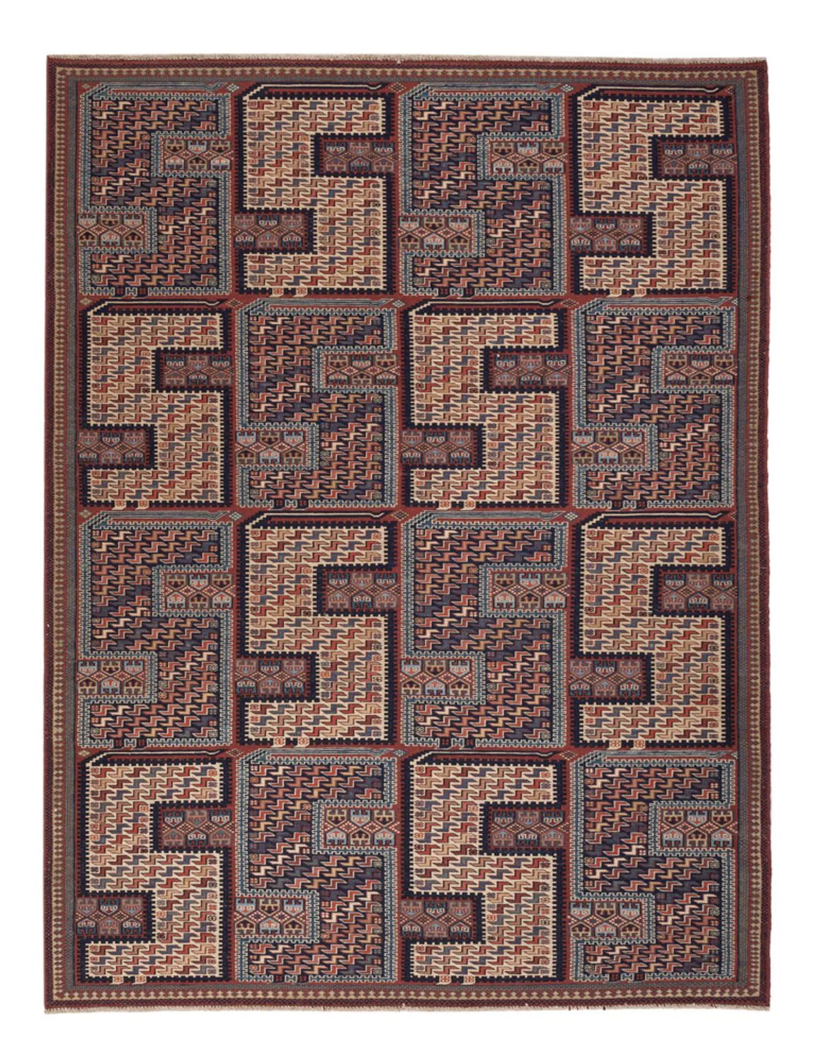 Kelim Afghan Teppich 207x165cm