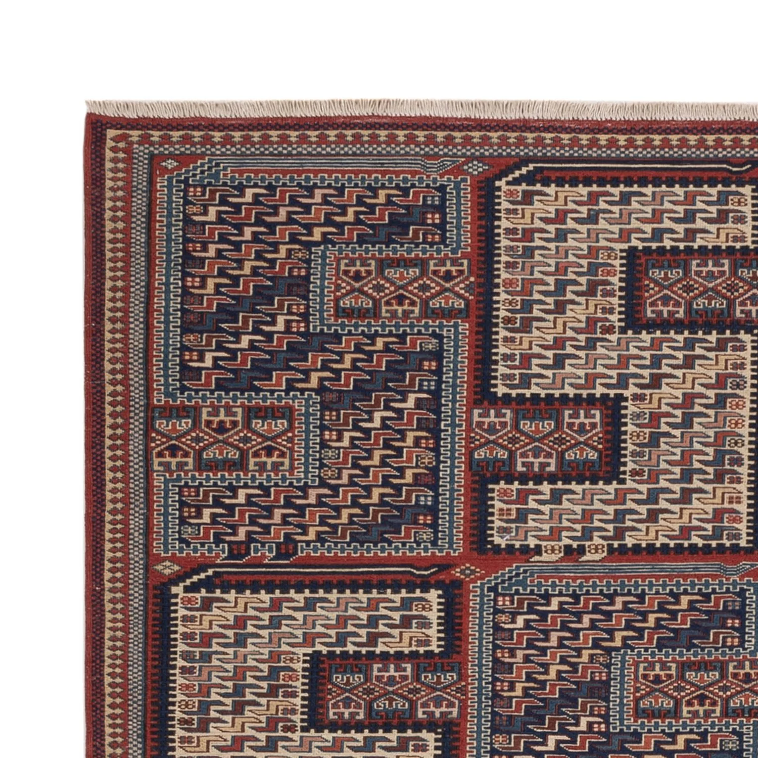 Kelim Afghan Teppich 208x165cm - Image 3