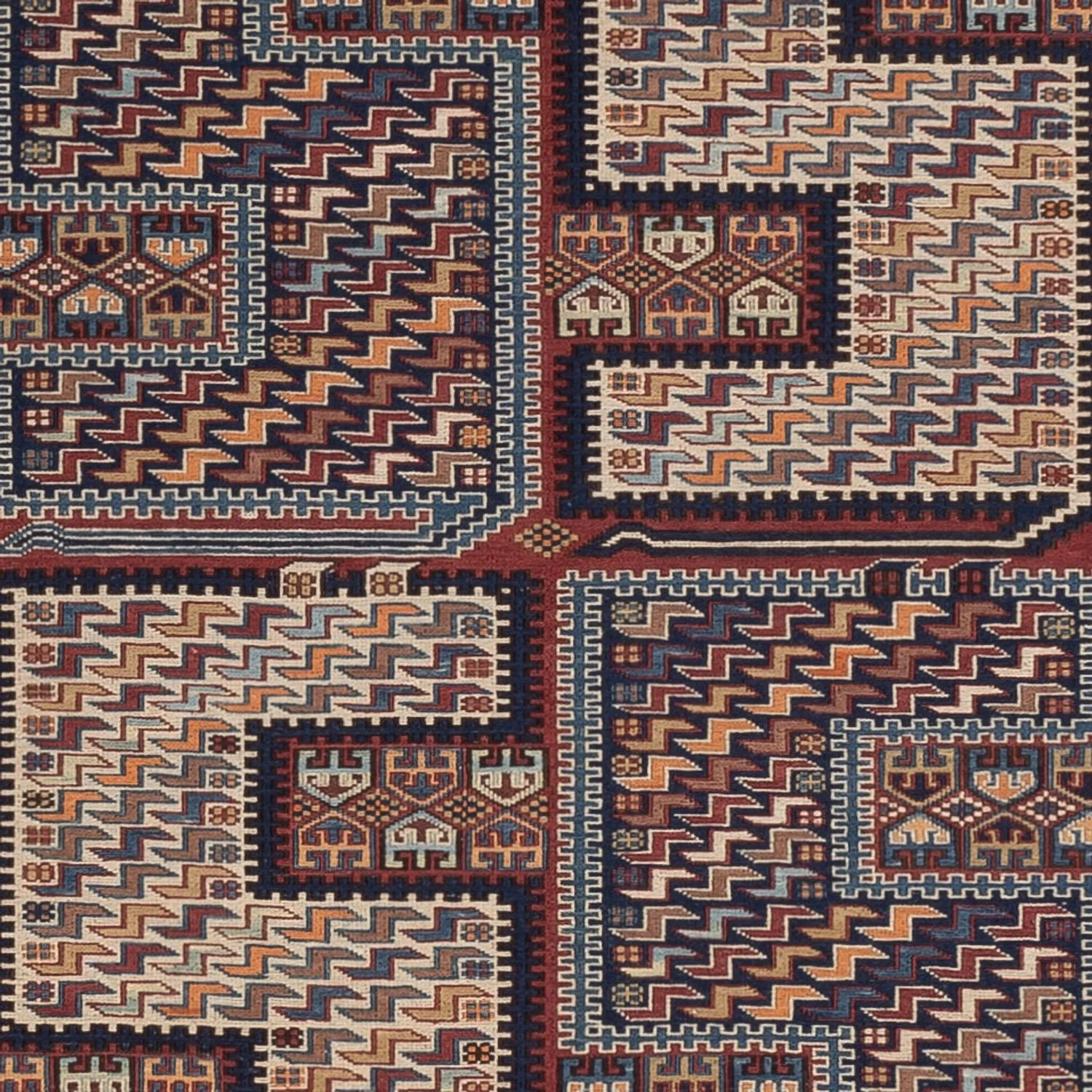 Kelim Afghan Teppich 215x155cm - Image 2